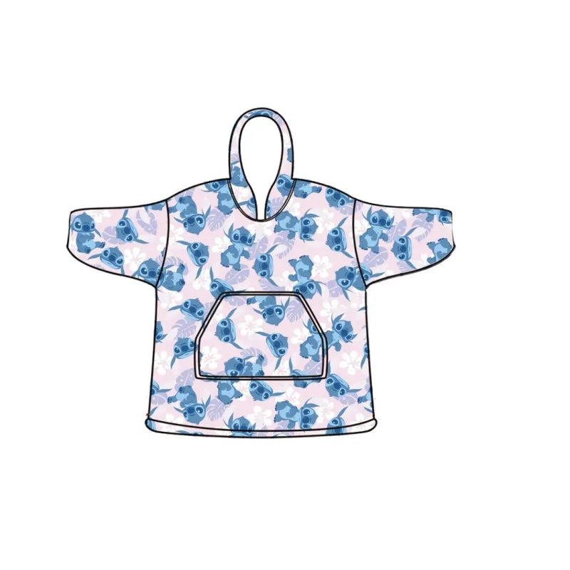 Sweat poncho stitch